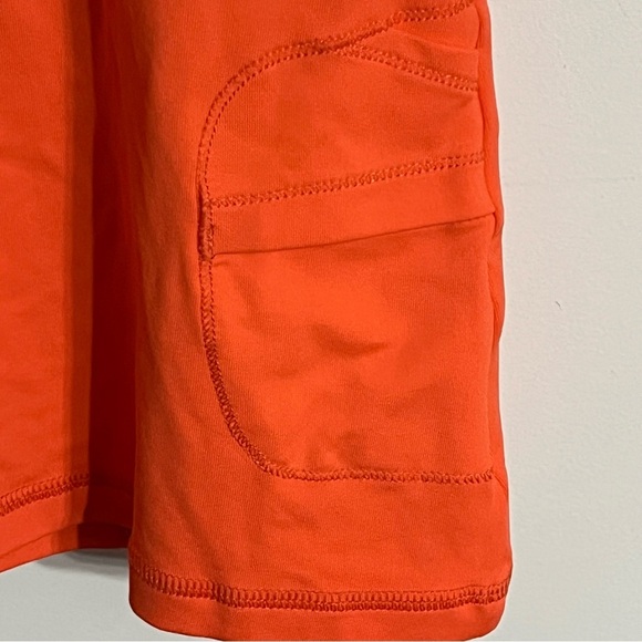 Women’s Lole Athletic Running Tank Top With Pocket Orange & White Size Small - Picture 9 of 13